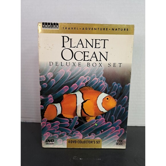 Planet Ocean DVD Deluxe 4 Disc Collector's Box Set Travel Nature Adventure - Picture 1 of 7